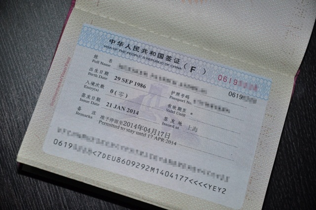 Geschäftsvisum für China mit mehrmaliger Einreise Tipps