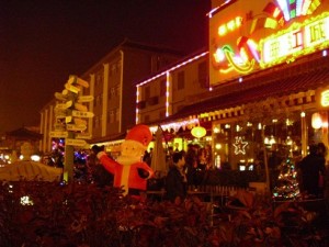Weihnachten Nikolaus in China