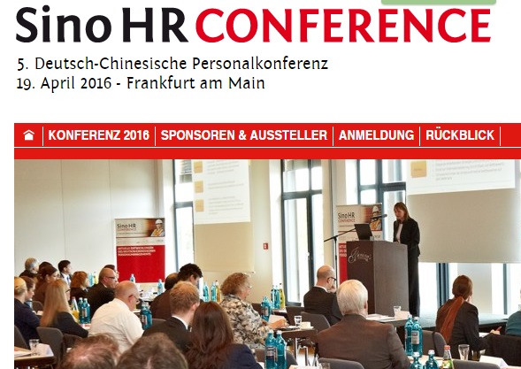 ICC-Verlosung: 2 x 1 Ticket für die Sino HR Personalkonferenz 2016