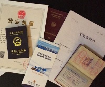 Z-Visum und Arbeitsvisum für Ausländer in China