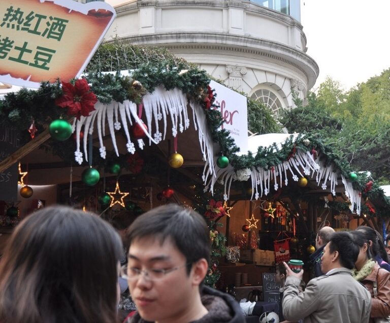 Weihnachten in China 2022