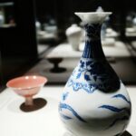 Blau-weißes Porzellan aus China