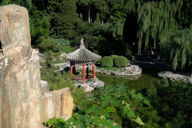 Welche Bedeutung hat der chinesische Pavillon