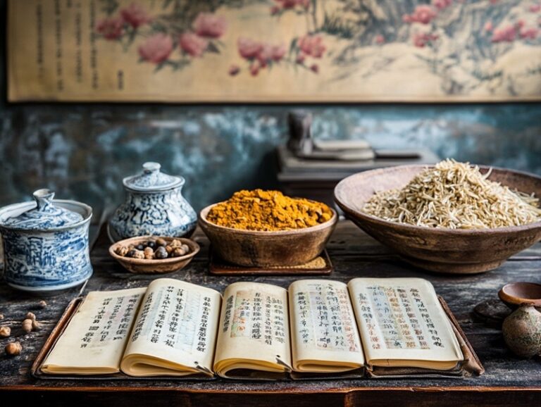 Farben und Ernährung in der TCM